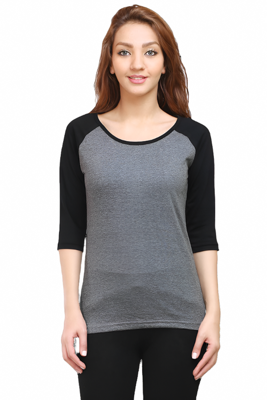 ICONIC RAGLAN PLAIN TSHIRT FOR HER