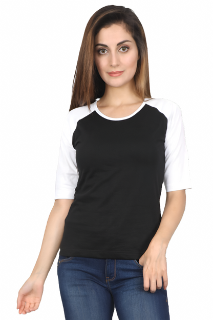 ICONIC RAGLAN PLAIN TSHIRT FOR HER