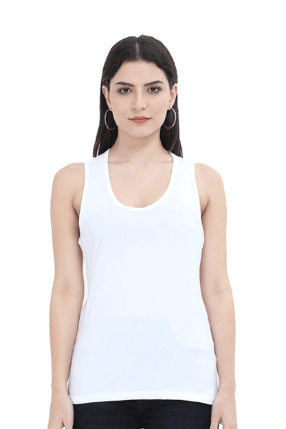 WOMEN SLIM FIT LOUNGE TANK TOP - UNVEILING COMFORT