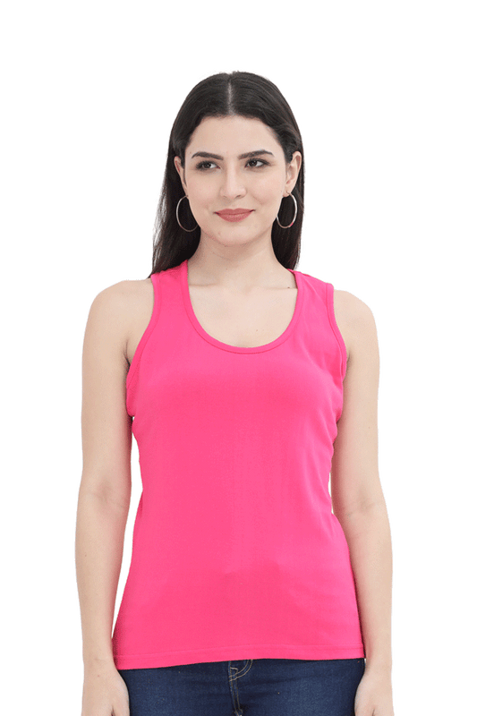 WOMEN SLIM FIT LOUNGE TANK TOP - UNVEILING COMFORT