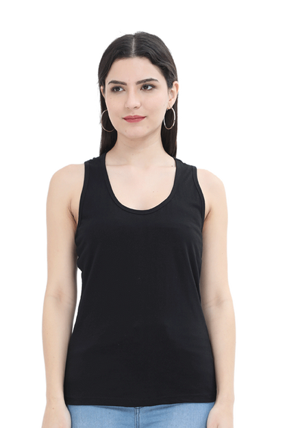 WOMEN SLIM FIT LOUNGE TANK TOP - UNVEILING COMFORT