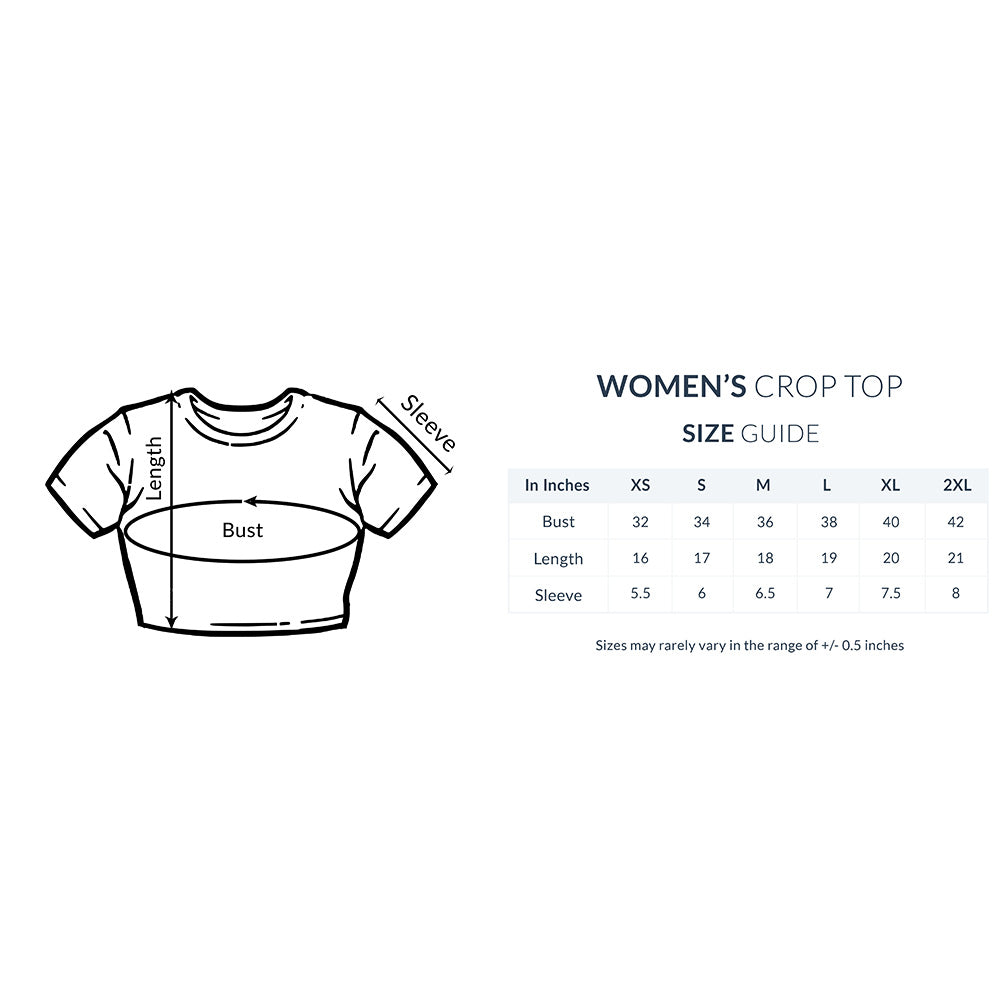 Women Super soft Anime Crop Top