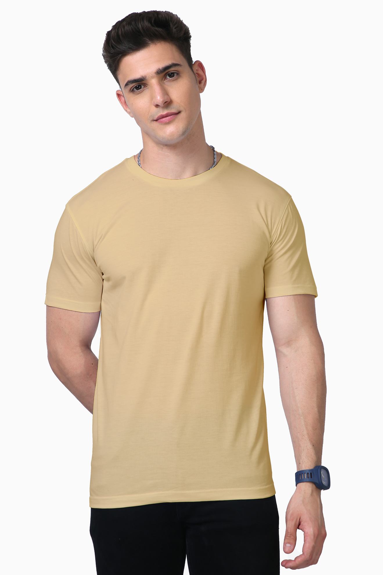 SUPIMA SOLID T-SHIRT