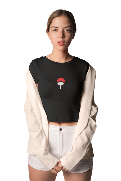 Women Super soft Anime Crop Top